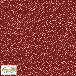 Pastel Red on Red Dots - Quilters Coordinates